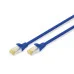 Патч-корд 1м, CAT 6a S-FTP, AWG 26/7, Cu, LSZH, blue Digitus (DK-1644-A-010/B)