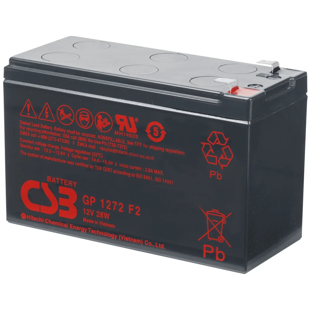 Батарея до ДБЖ CSB 12В 7.2 Аг (GP1272F2_28W)