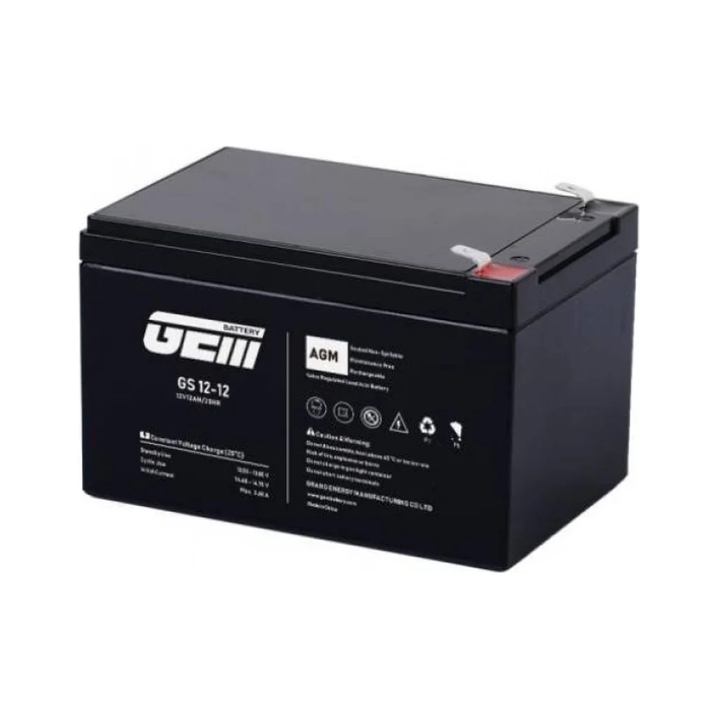 Батарея до ДБЖ GEM GS 12V-12Ah (GS 12-12)