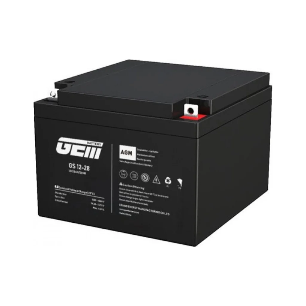 Батарея до ДБЖ GEM GS 12V-28Ah (GS 12-28)