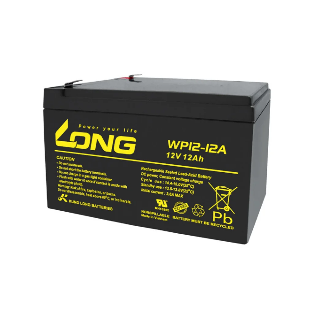 Батарея до ДБЖ Long 12В 12Ач (WP12-12A) (WP12-12A)