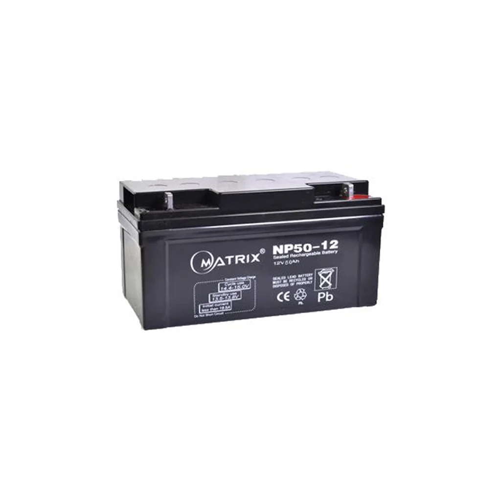 Батарея до ДБЖ Matrix 12V 50AH (NP50-12)