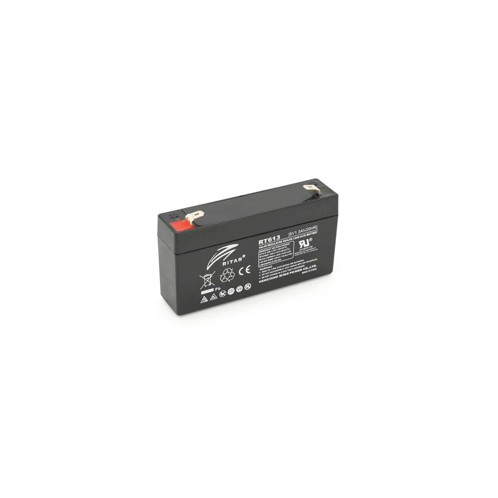 Батарея до ДБЖ Ritar RT613, 6V 1.3Ah (RT613B)