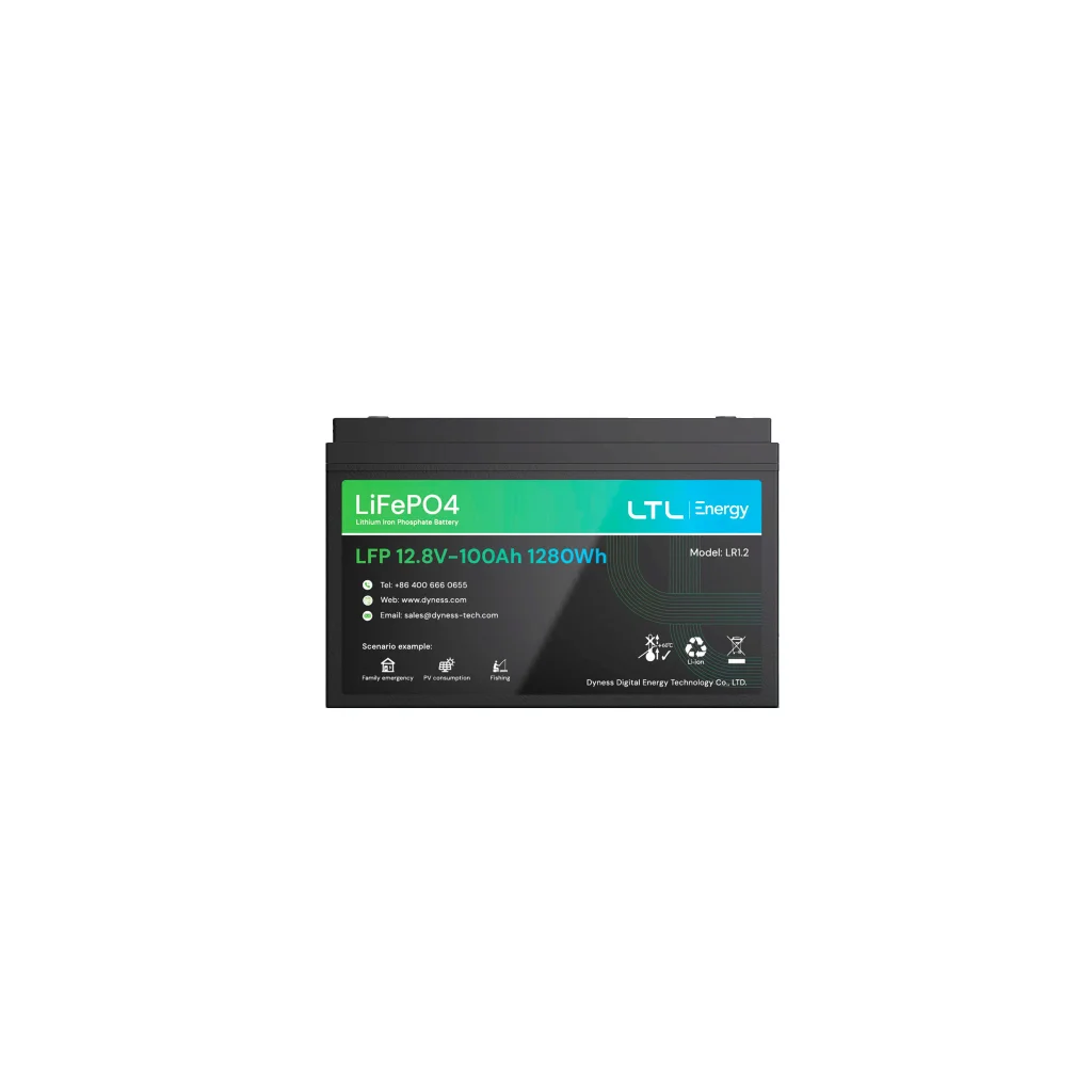 Батарея LiFePo4 Dyness LR1.2, 12.8V/100Аh 1,28kWh (LR1.2)