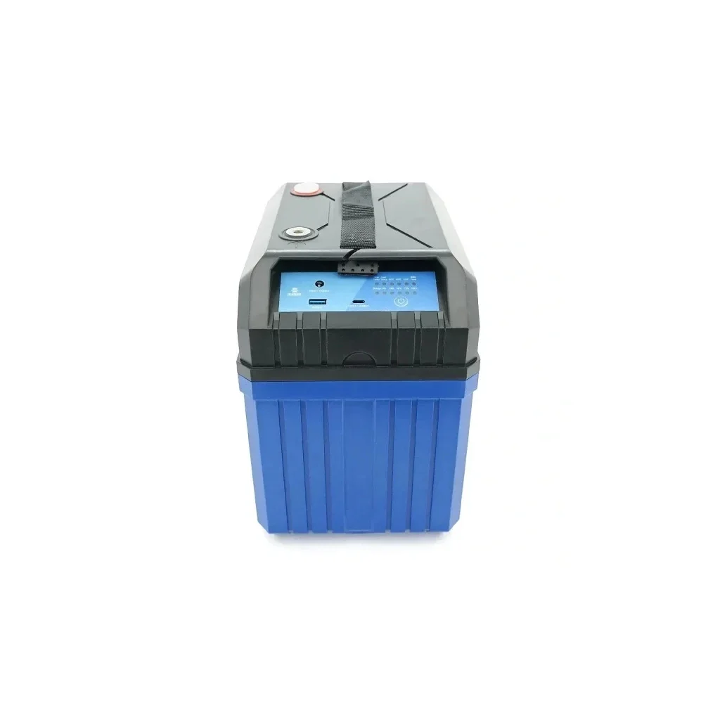 Батарея LiFePo4 Eco-Worthy 12,8V 100Ah, (50/100A) Bluetooth (DC HOUSE-12100B)