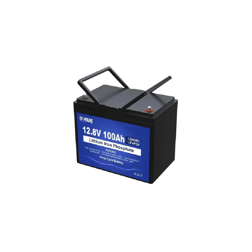 Батарея LiFePo4 Eco-Worthy 12,8V 100Ah, (50/100A) (DC HOUSE-12100)