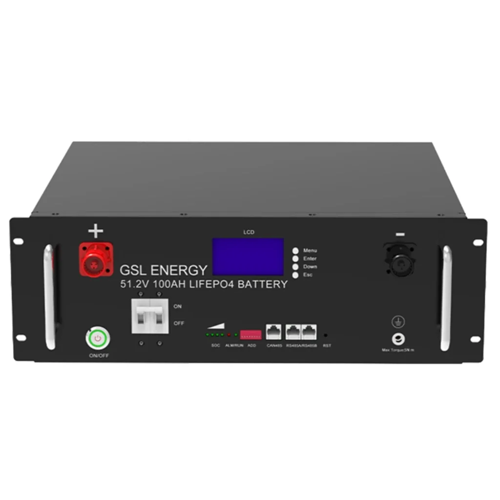 Батарея LiFePo4 GSL 100Ah 51.2V 5.12KWh (GSL51100-3.5U)
