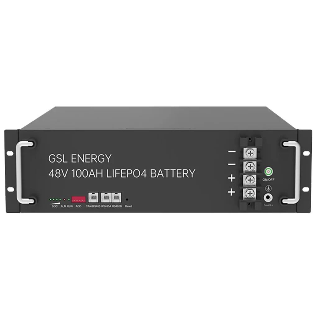 Батарея LiFePo4 GSL 48V 100Ah 4.8kWh (ZN-P48100ESA1)