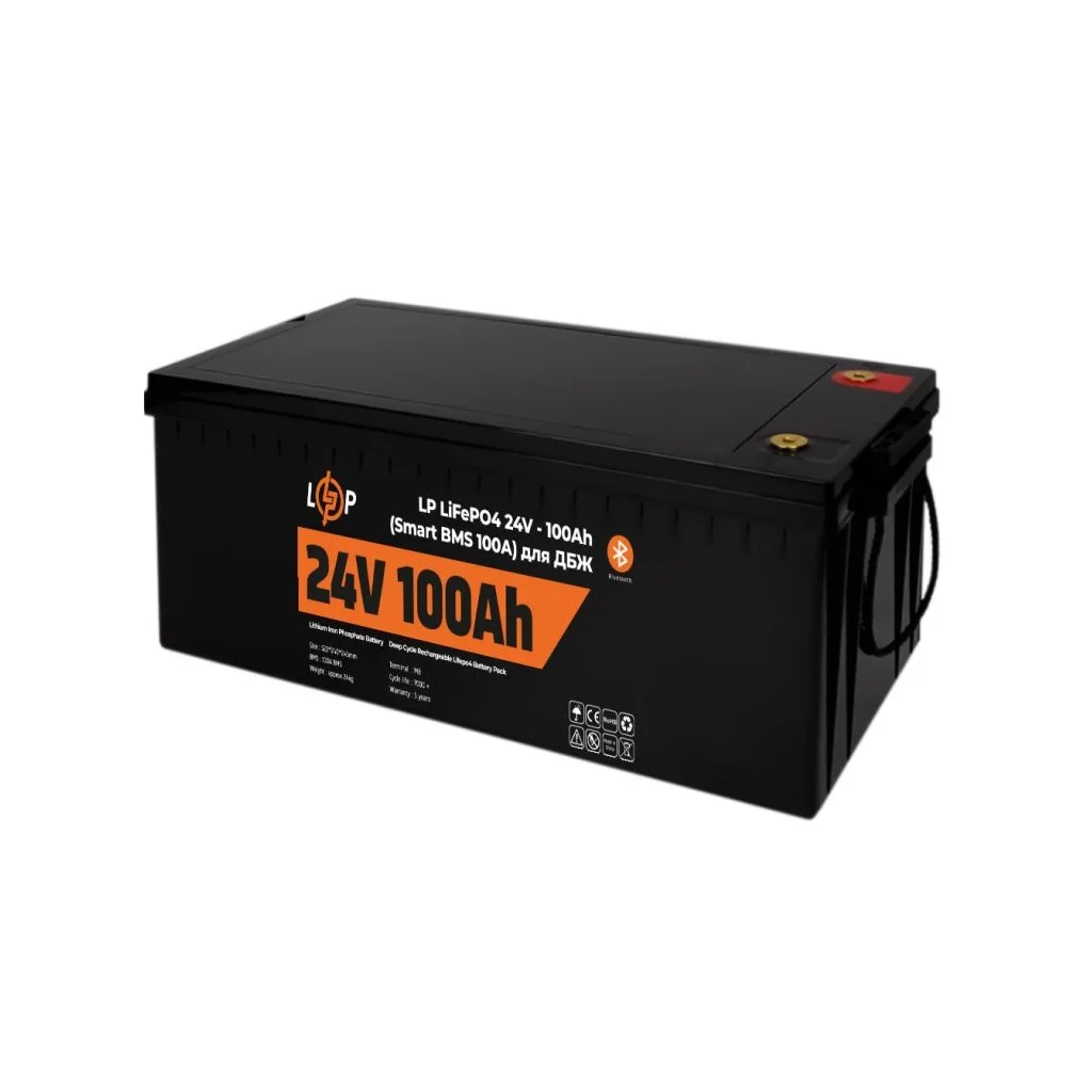 Батарея LiFePo4 LogicPower LiFePO4 25.6V - 100 Ah, LCD (20200)