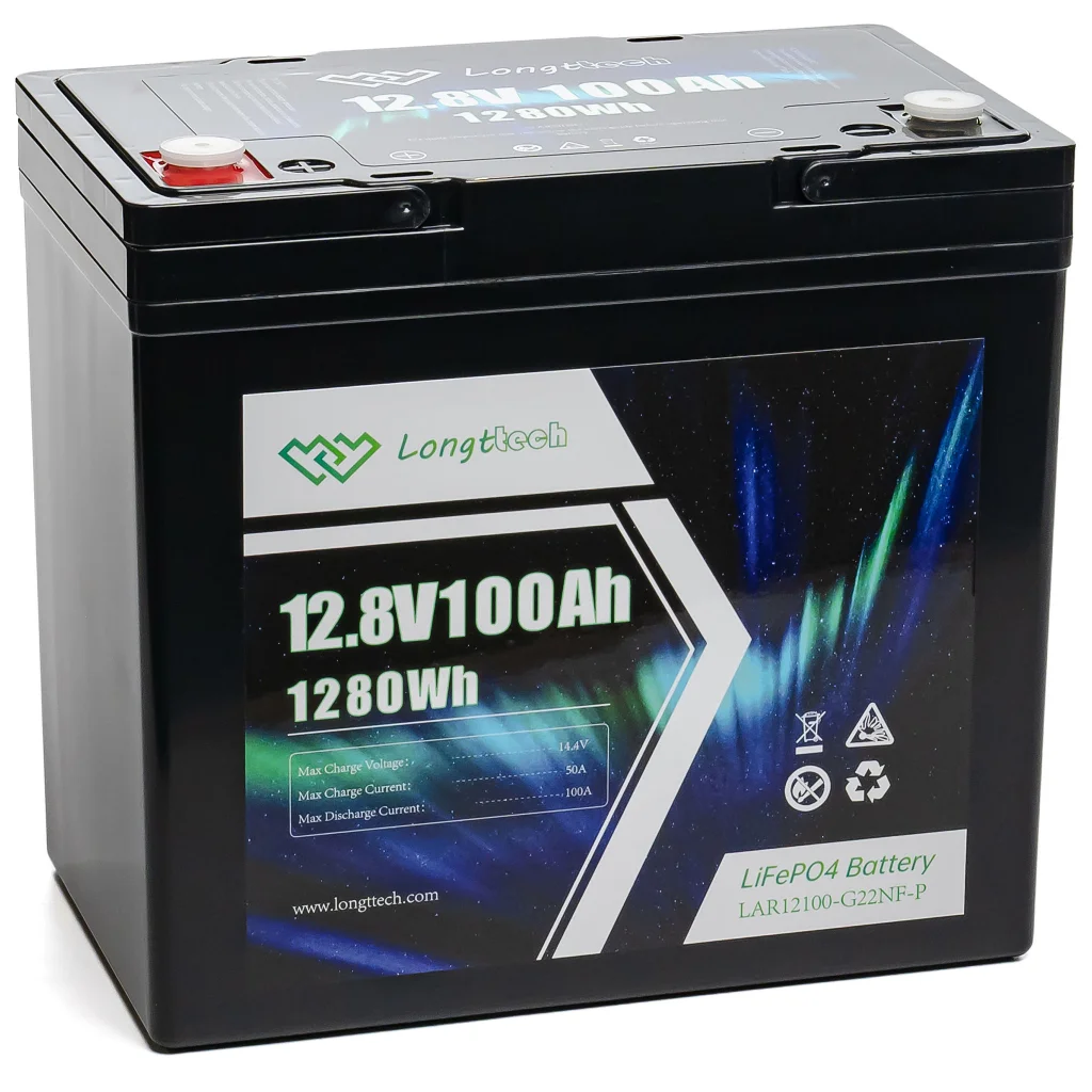 Батарея LiFePo4 Longttech 12.8V - 100Ah (LAR12100-G22NF-P)