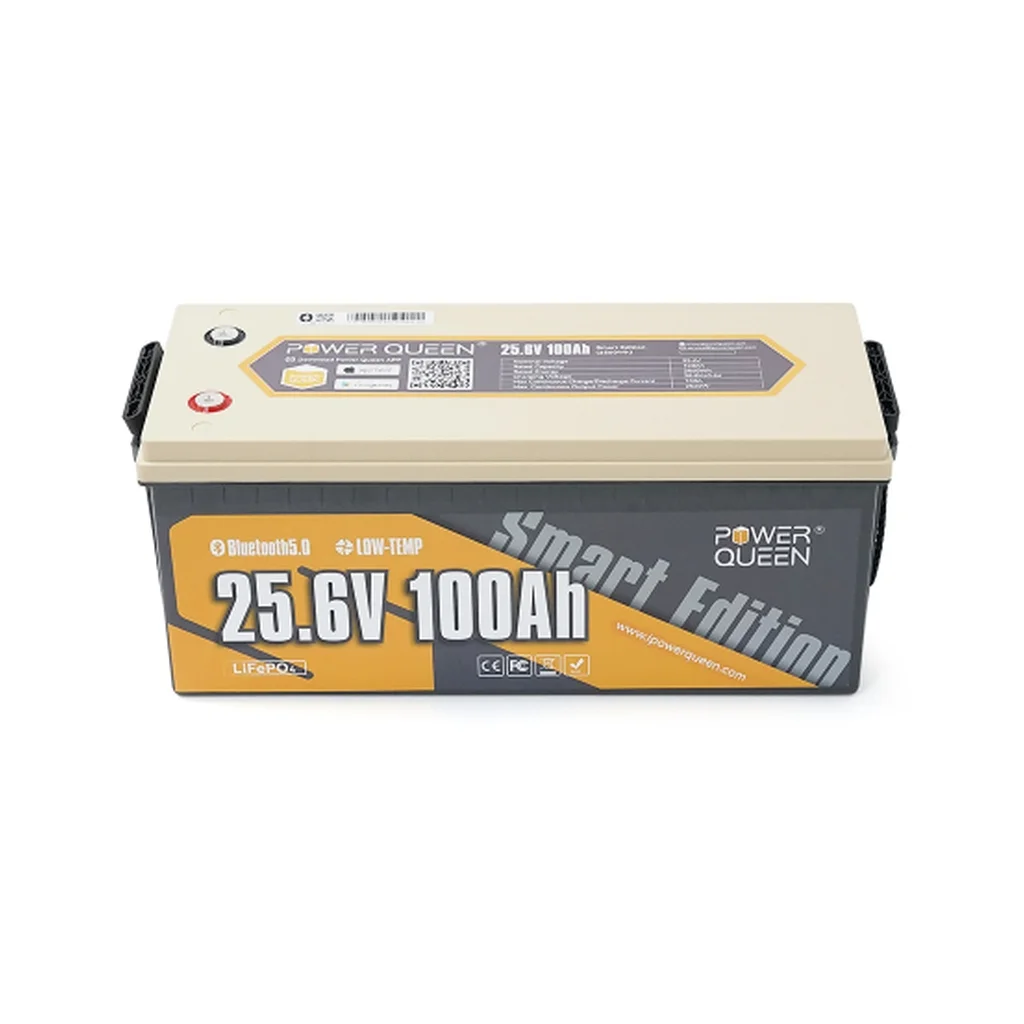 Батарея LiFePo4 Power Queen 25.6V 100Ah BT (PowerQueen-24V100Ah-BT)