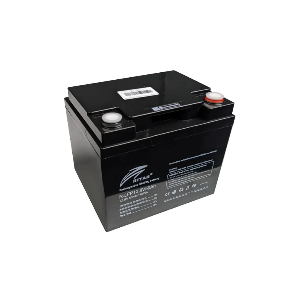 Батарея LiFePo4 Ritar R-LFP 12.8V 50Ah Bt (R-LFP12.8V50AH)