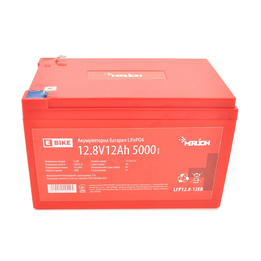 Батарея LiFePo4 Vinga 12.8 12Ah (LFPB12.8-12)