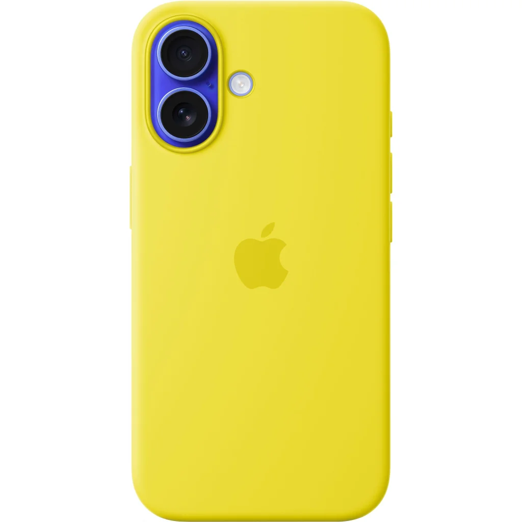 Чохол до мобільного телефона Apple iPhone16 Silicone Case with MagSafe - Star Fruit (MYY73ZM/A)
