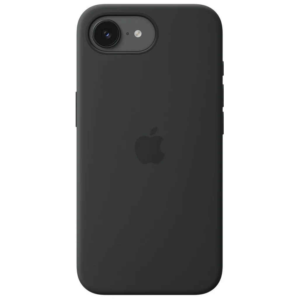 Чохол до мобільного телефона Apple Silicone Case with MagSafe iPhone 17e Black (A3646) (MHWD4ZM/A)