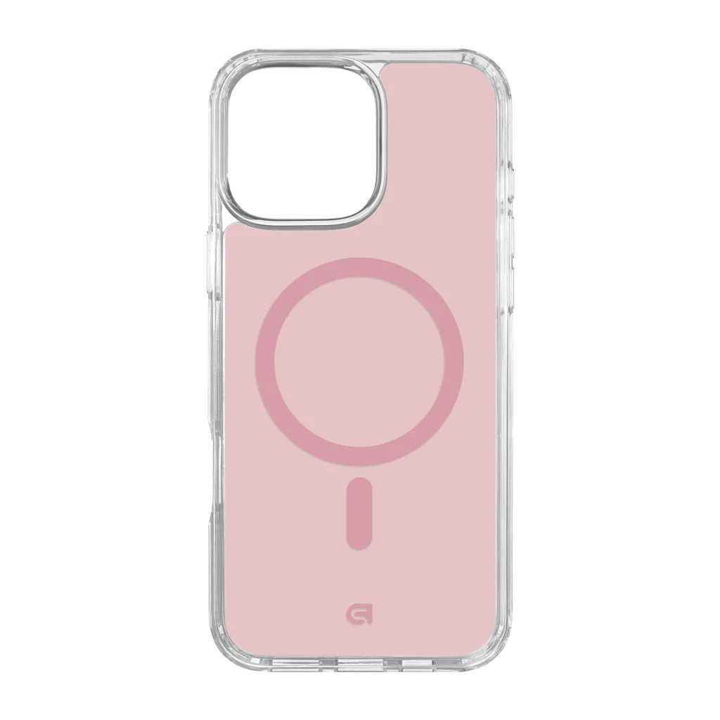 Чохол до мобільного телефона Armorstandart Clear Hybrid MagCase Apple iPhone 16 Pro Max Pink (ARM91735)
