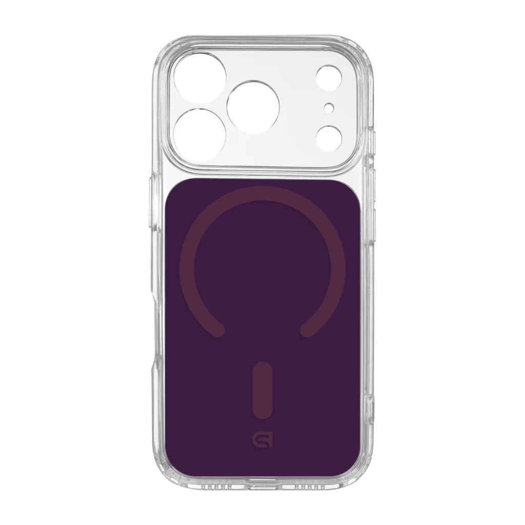 Чохол до мобільного телефона Armorstandart Clear Hybrid MagCase Apple iPhone 18 Pro / 17 Pro Dark Cherry (ARM91789)
