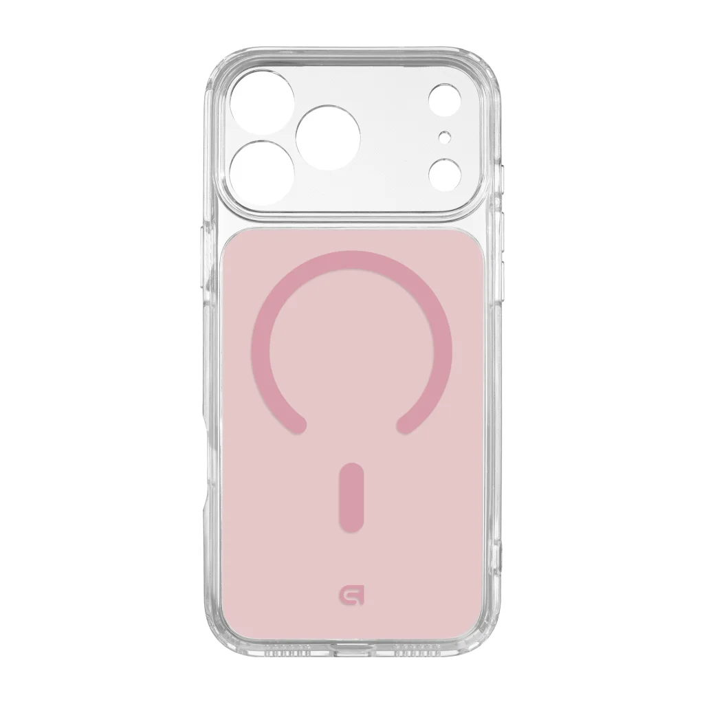 Чохол до мобільного телефона Armorstandart Clear Hybrid MagCase Apple iPhone 18 Pro Max / 17 Pro Max Pink (ARM91753)
