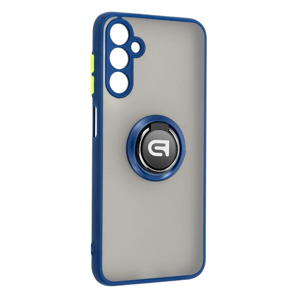 Чохол до мобільного телефона Armorstandart Frosted Matte Ring Samsung A24 4G (A245) Navy Blue (ARM68897)