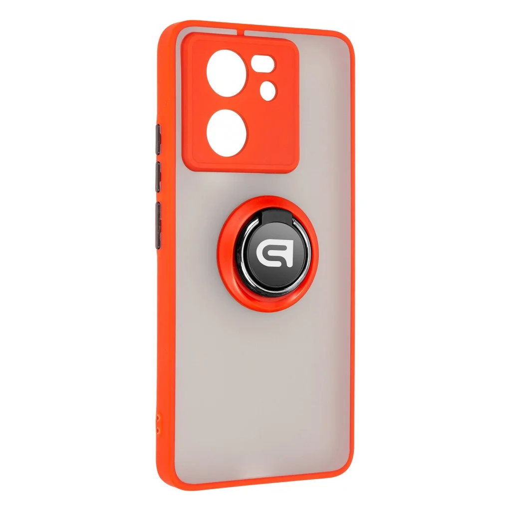 Чохол до мобільного телефона Armorstandart Frosted Matte Ring Xiaomi 13T / 13T Pro Red (ARM72720)