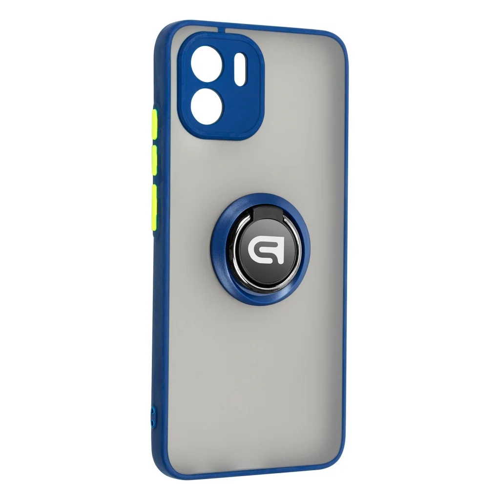 Чохол до мобільного телефона Armorstandart Frosted Matte Ring Xiaomi Redmi A2 Navy Blue (ARM68376)