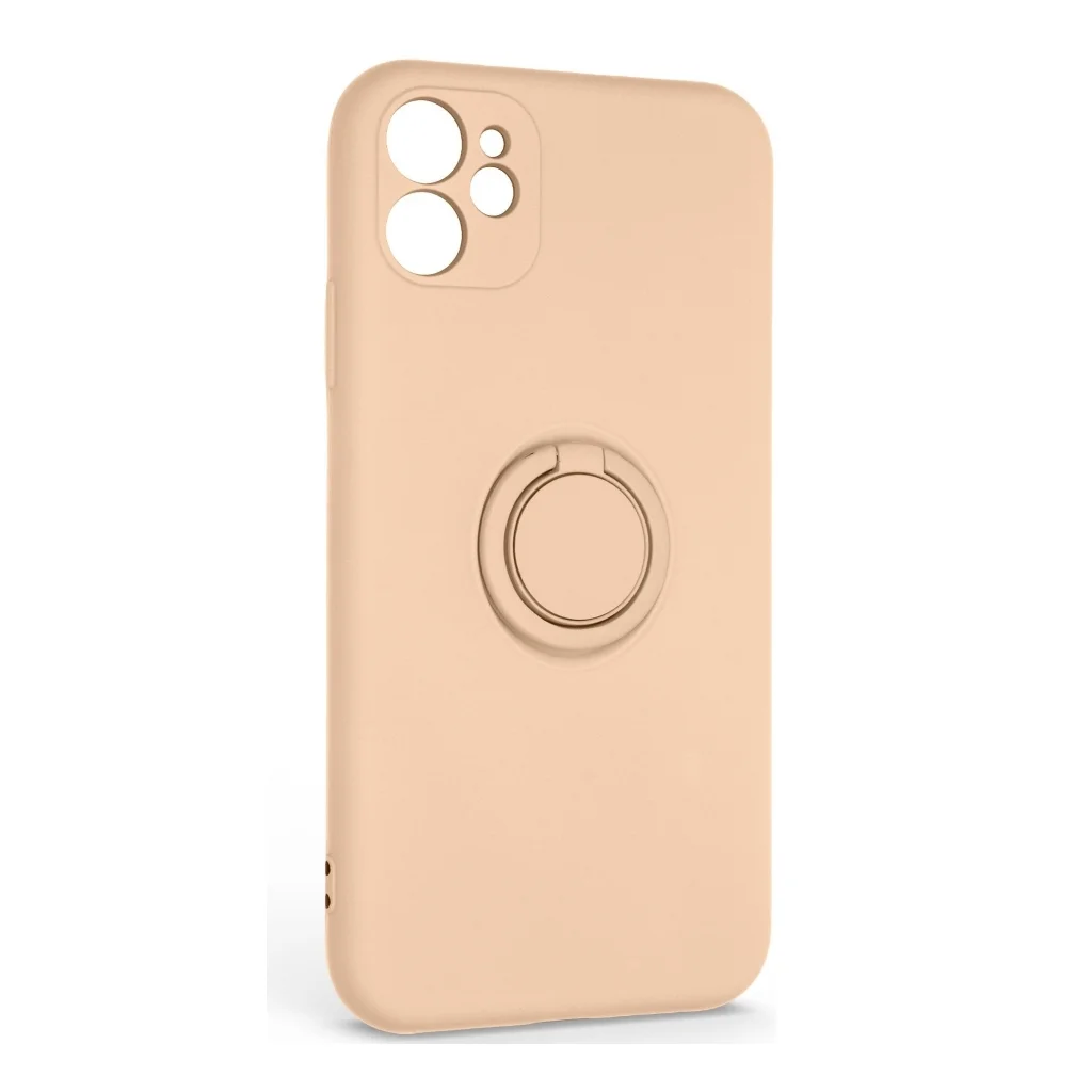 Чохол до мобільного телефона Armorstandart Icon Ring Apple iPhone 11 Pink Sand (ARM68644)
