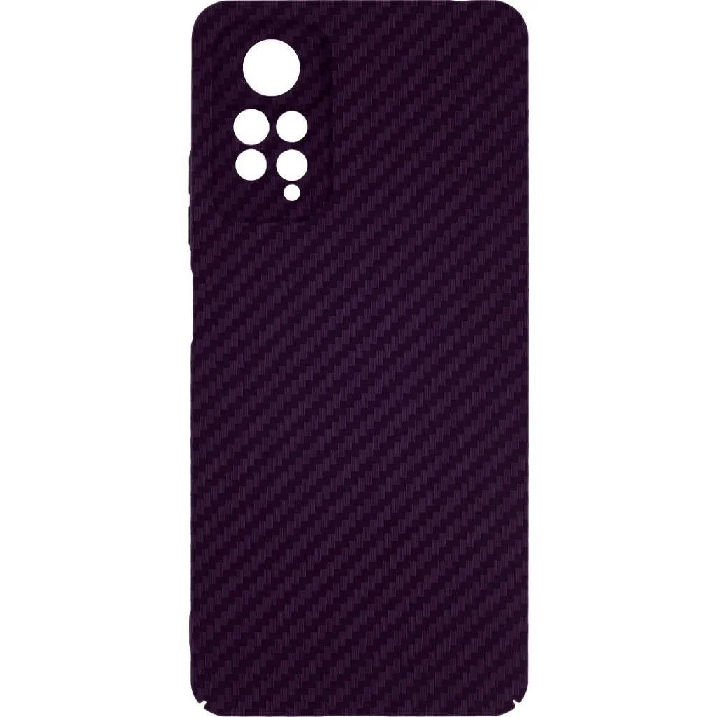 Чохол до мобільного телефона Armorstandart LikeCarbon Xiaomi Redmi Note 12 Pro 4G Purple (ARM71946)