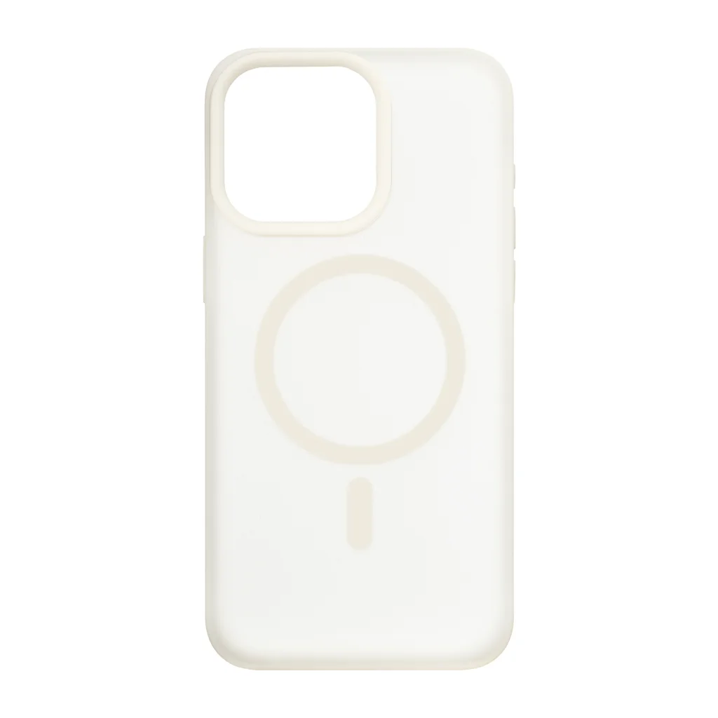 Чохол до мобільного телефона Armorstandart Mystiq MagCase Apple iPhone 15 Pro Max White (ARM91571)