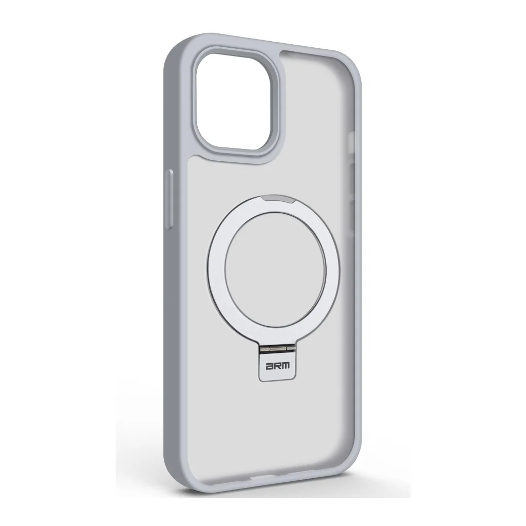 Чохол до мобільного телефона Armorstandart Unit Stand Apple iPhone 15 Plus Grey (ARM70575)