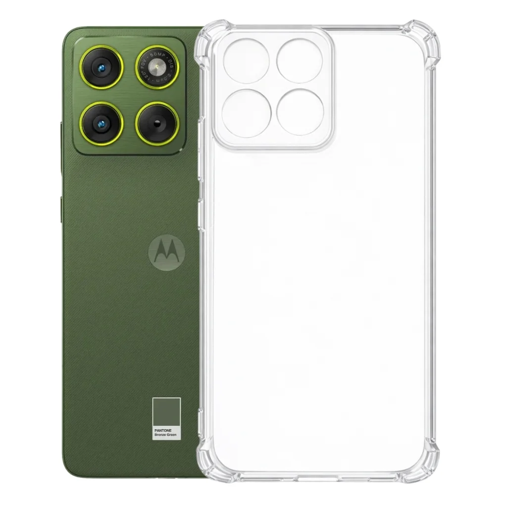 Чохол до мобільного телефона BeCover Anti-Shock Motorola Edge 70 Clear (715069)