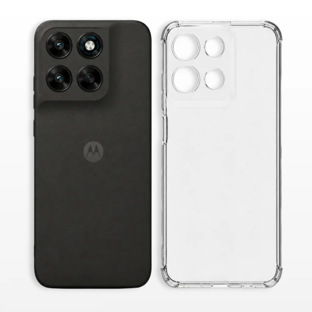 Чохол до мобільного телефона BeCover Anti-Shock Motorola Moto G77 Transparent (715700)
