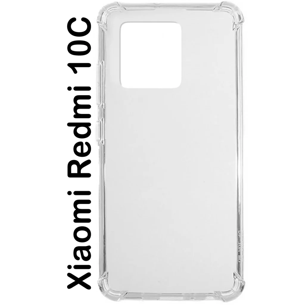 Чохол до мобільного телефона BeCover Anti-Shock Xiaomi Redmi 10C Clear (707891)