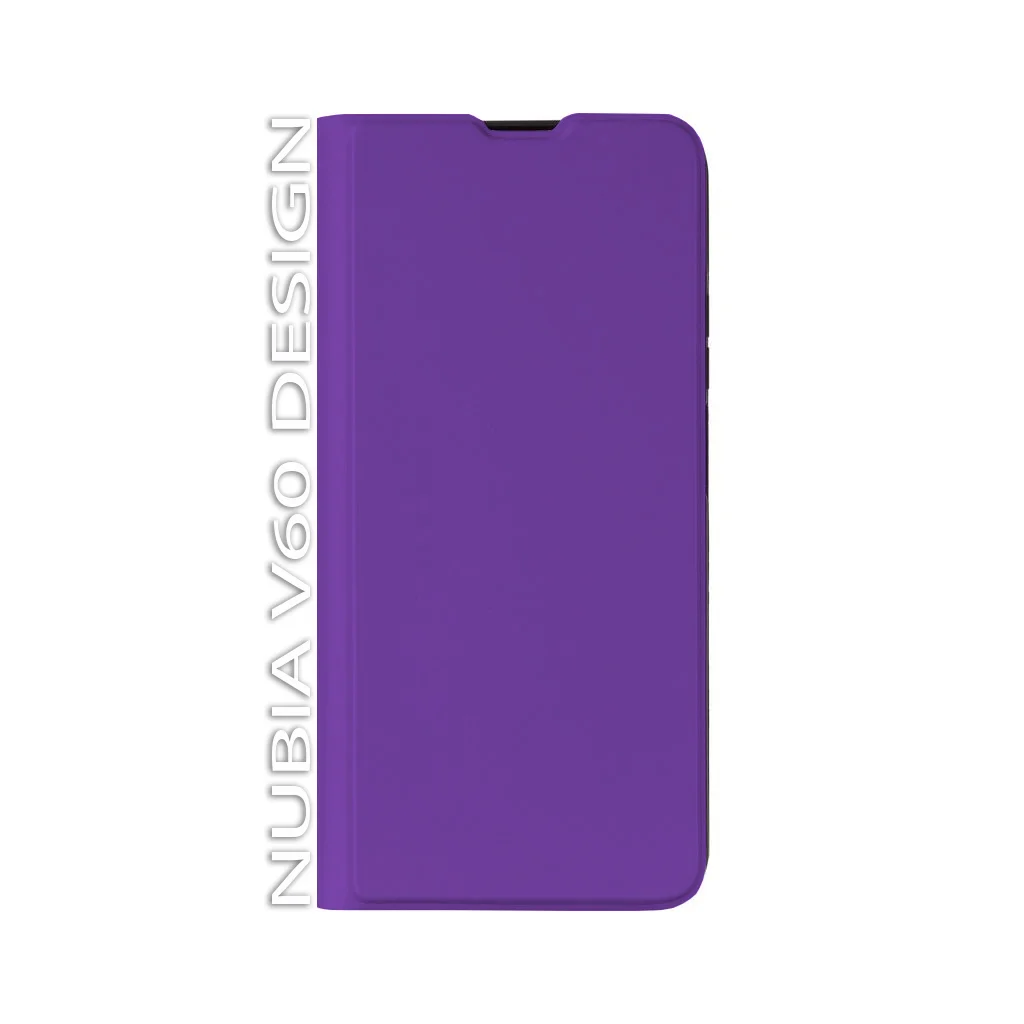 Чохол до мобільного телефона BeCover Exclusive New Style Nubia V60 Design Purple (712627)