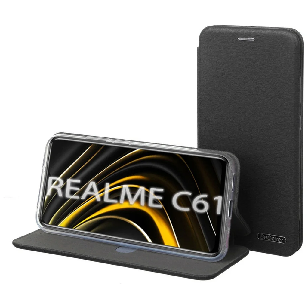 Чохол до мобільного телефона BeCover Exclusive Realme C61 Black (712552)