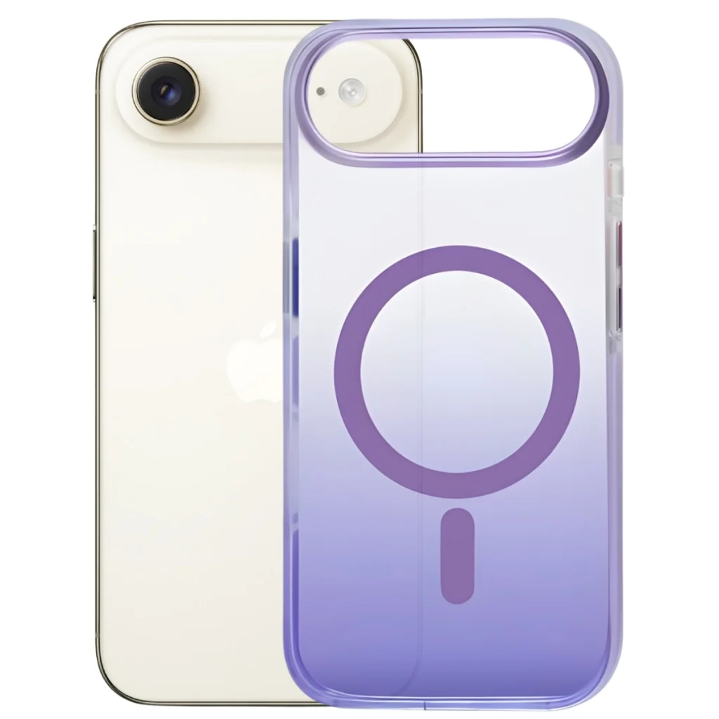 Чохол до мобільного телефона BeCover FIBRA Shock-Proof MagSafe Apple iPhone 17 Air Light Purple (715456)