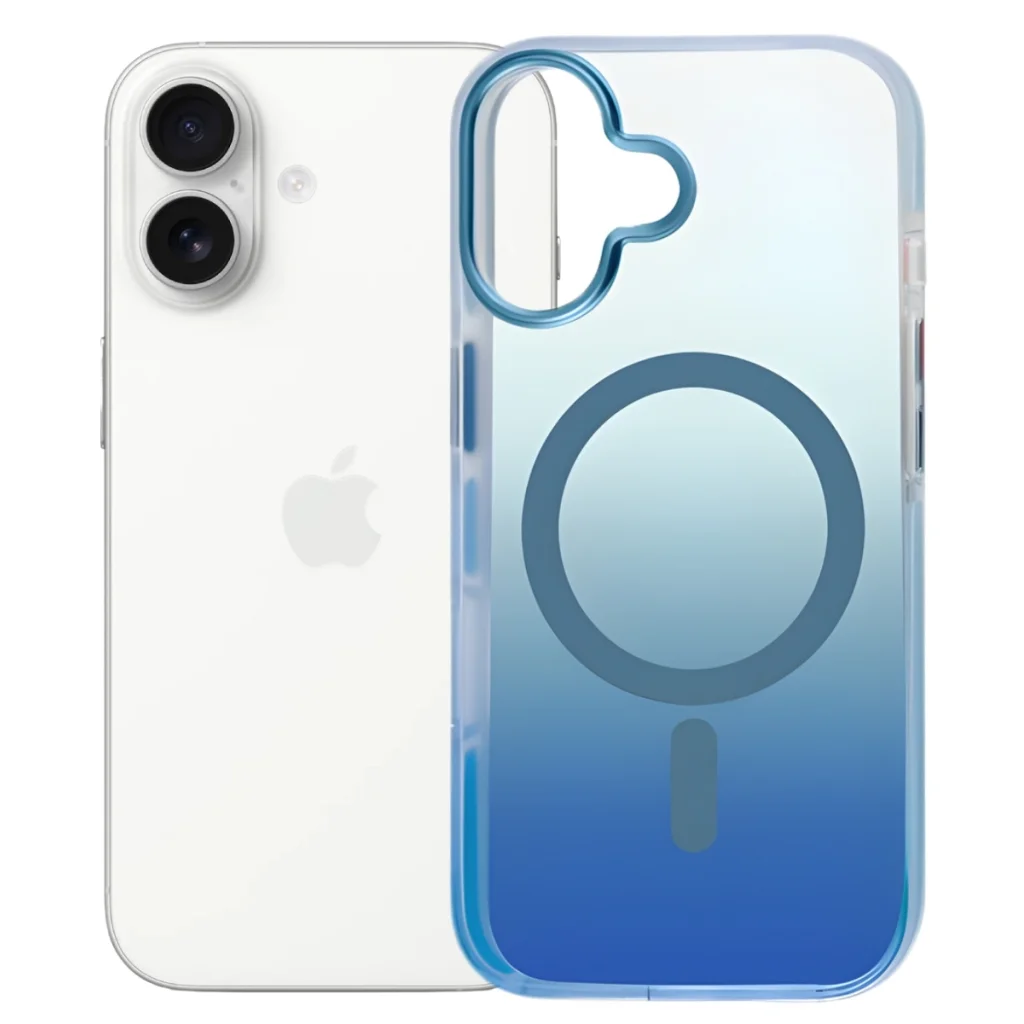 Чохол до мобільного телефона BeCover FIBRA Shock-Proof MagSafe Apple iPhone 17 Blue (715440)