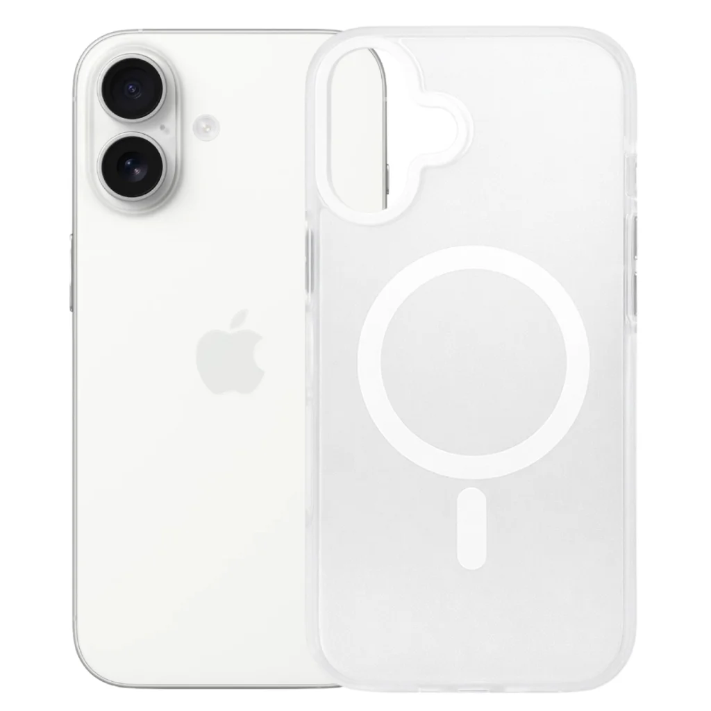 Чохол до мобільного телефона BeCover FIBRA Shock-Proof MagSafe Apple iPhone 17 White (715448)