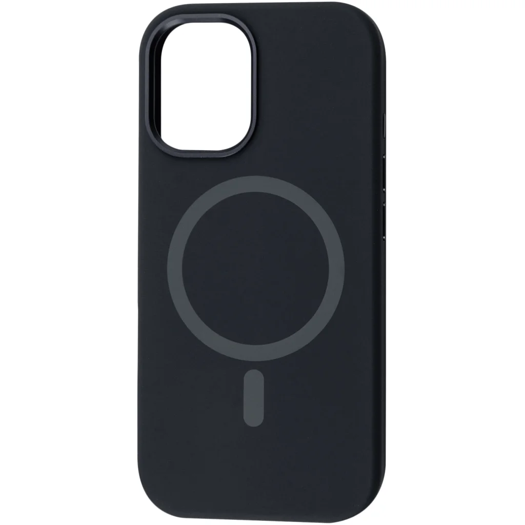 Чохол до мобільного телефона BeCover FIBRA Silicone OmniMag Apple iPhone 17 Black (716195)