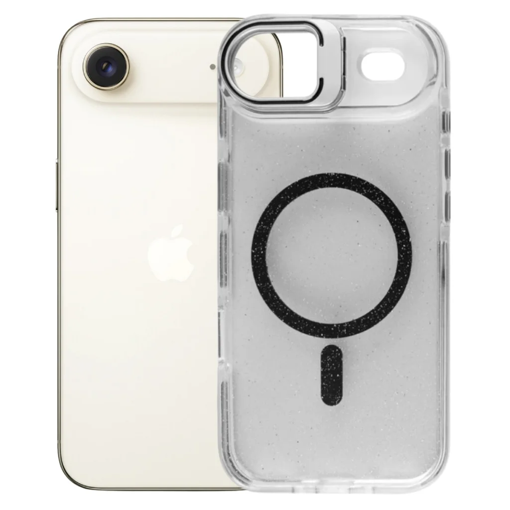 Чохол до мобільного телефона BeCover FIBRA Star Shine MagSafe Apple iPhone 17 Air Black (715418)