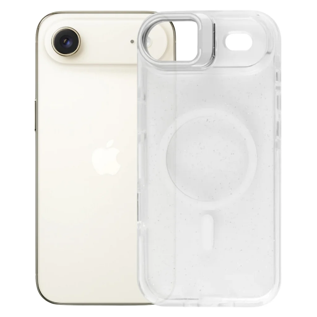 Чохол до мобільного телефона BeCover FIBRA Star Shine MagSafe Apple iPhone 17 Air White (715424)