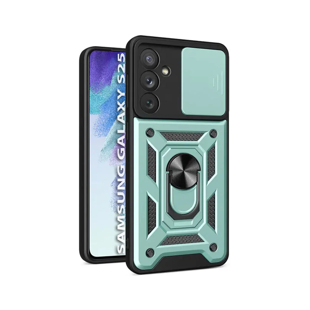 Чохол до мобільного телефона BeCover Military Samsung Galaxy S25 SM-S931 Dark Green (712878)