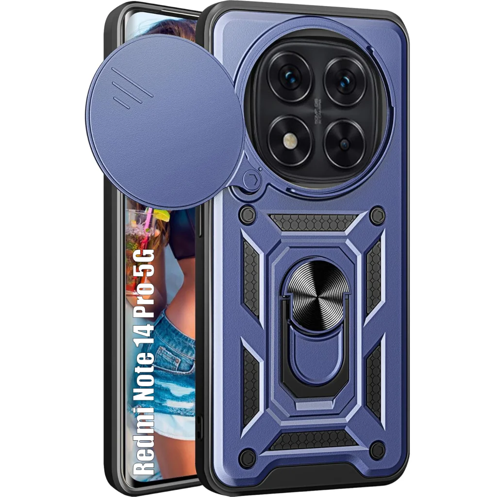 Чохол до мобільного телефона BeCover Military Xiaomi Redmi Note 14 Pro 5G Blue (713095)