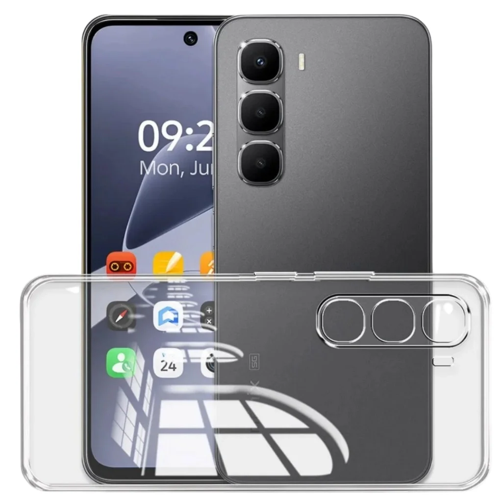 Чохол до мобільного телефона BeCover Silicone Infinix Hot 60 Pro Plus (X6886) Transparent (714672)