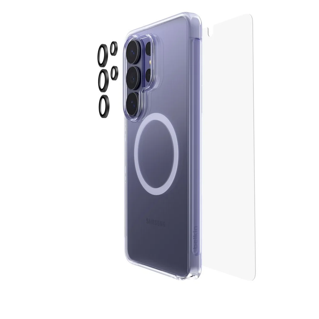 Чохол до мобільного телефона Belkin 3-in-1 Cover + Glass + Camera Samsung Galaxy S26 Ultra (BUA004HQ)