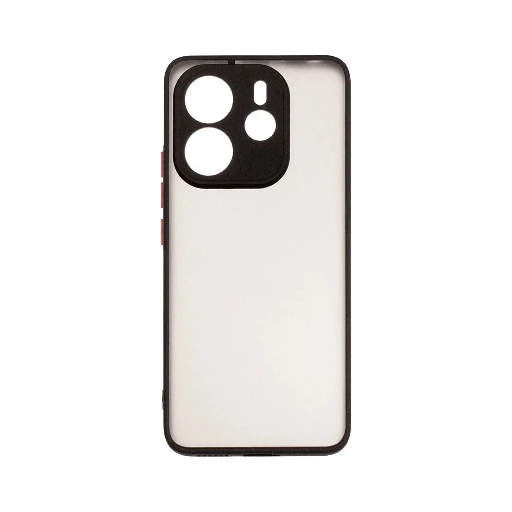 Чохол до мобільного телефона ColorWay Smart Matte Xiaomi Redmi Note 14 black (CW-CSMXRN14-BK)