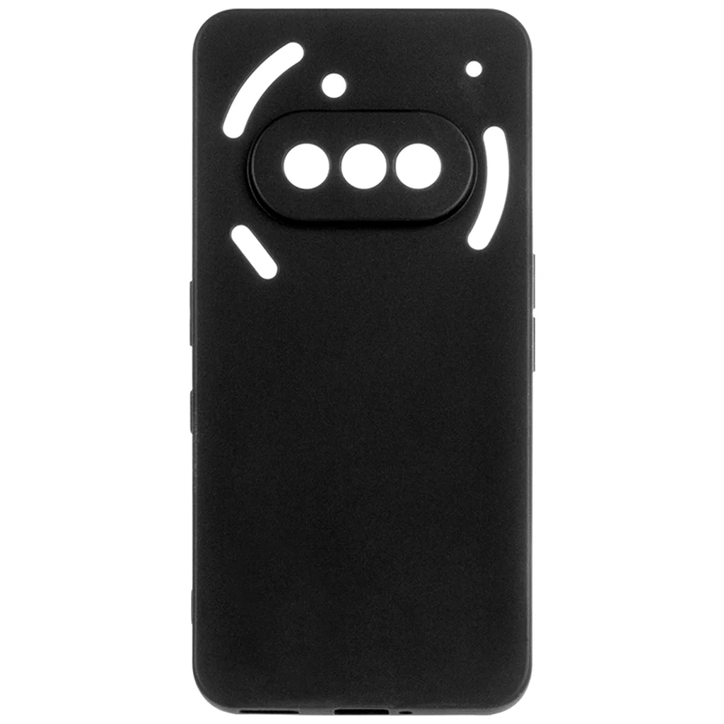 Чохол до мобільного телефона ColorWay TPU matt Nothing Phone (3a) Black (CW-CTMNP3A-BK)