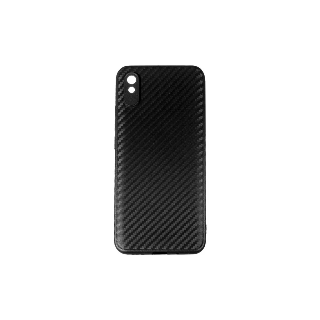 Чохол до мобільного телефона ColorWay TPU Сarbon Xiaomi Redmi 9A black (CW-CTCbXR9A-BK)