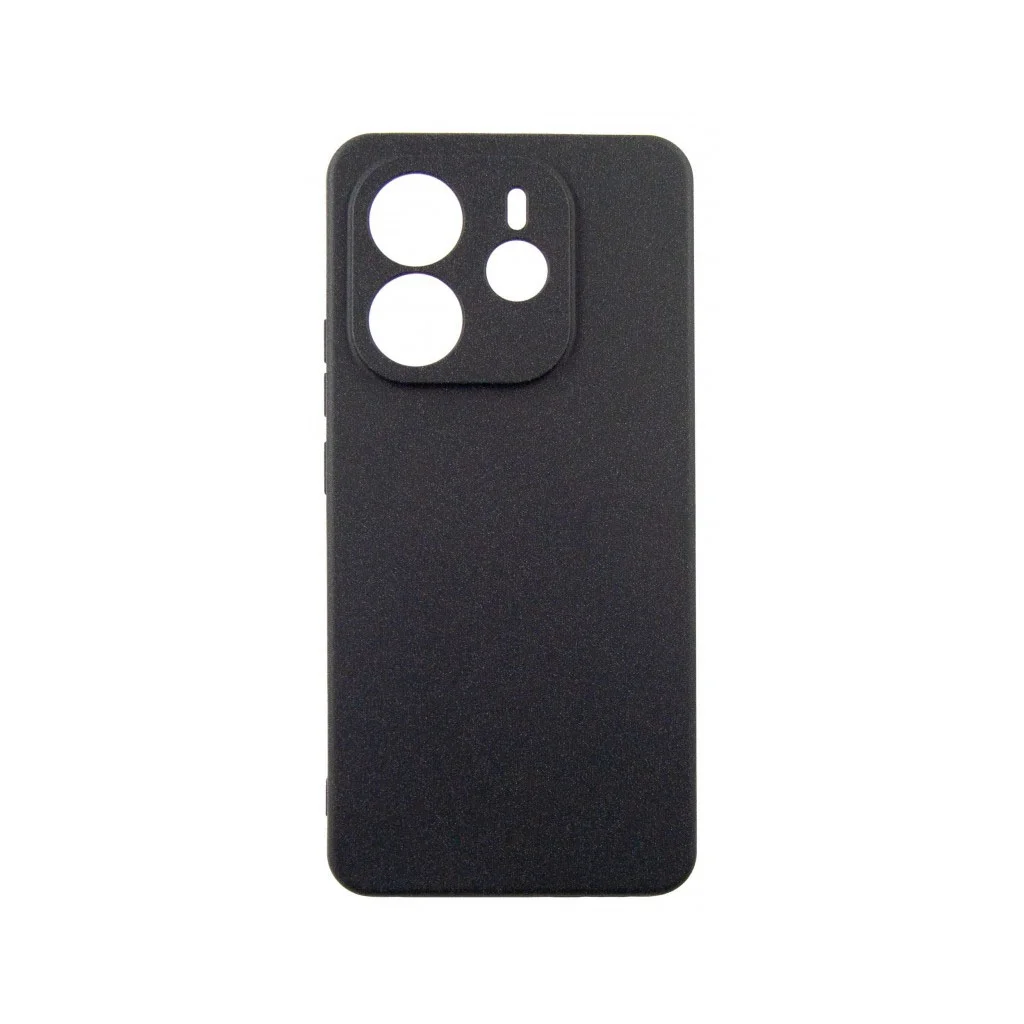 Чохол до мобільного телефона Dengos Carbon Xiaomi Redmi Note 14 4G Black (DG-TPU-CRBN-251)