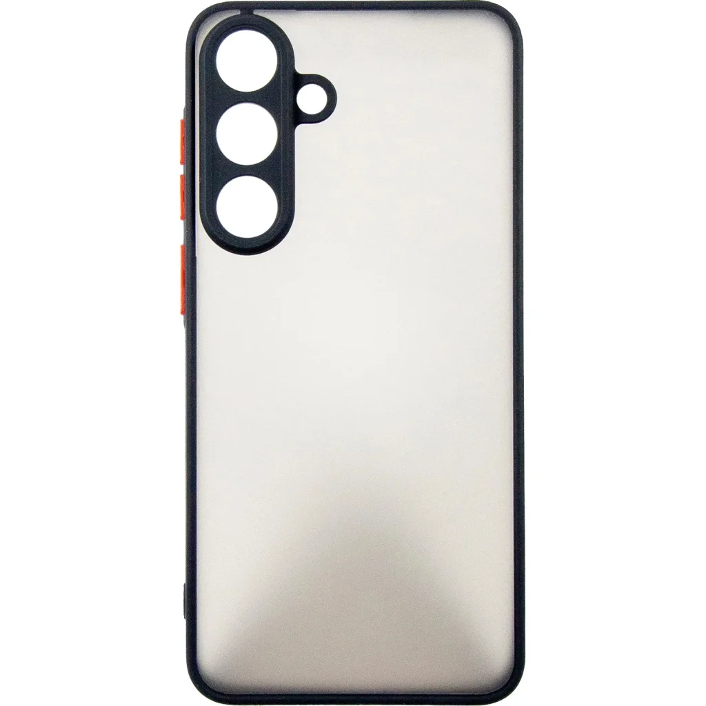 Чохол до мобільного телефона Dengos Matte Samsung Galaxy S25 FE Black (DG-TPU-MATT-169)