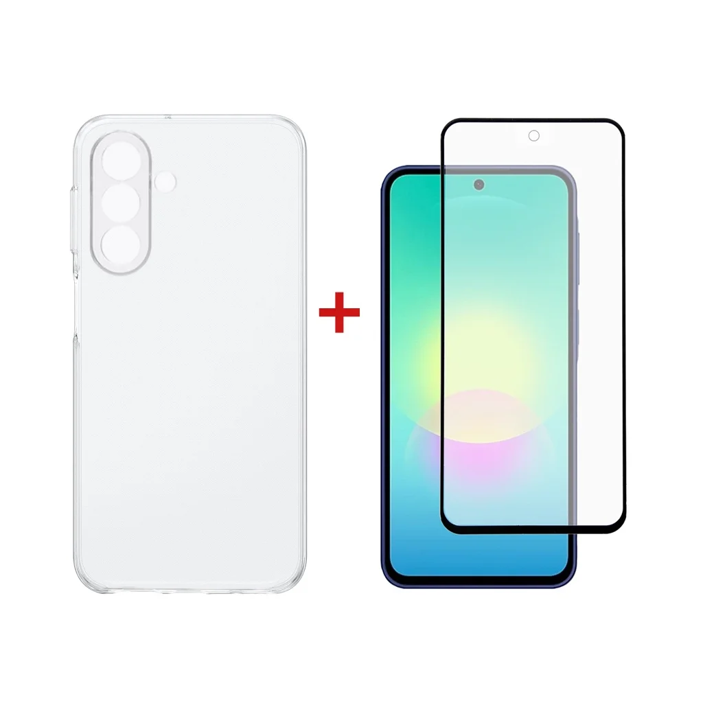 Чохол до мобільного телефона Dengos TPU Cover + Glass Samsung Galaxy A27 Clear (DG-KM-204)